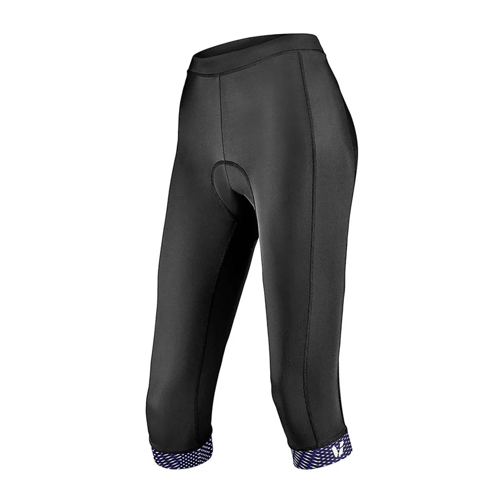 

Spring/Autumn LIV Cycling 3/4 Black Pants Protect The Knee Womens Pro Team Mtb Road Bike Race Knickers Ciclismo Gel Pad Shorts