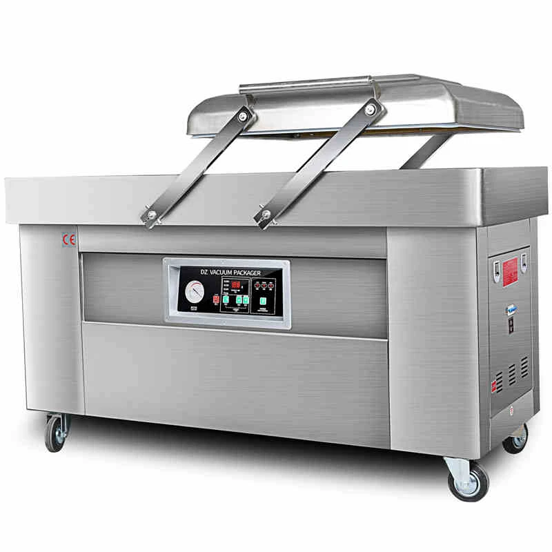 

600 Double Room Fresh-keeping Compression Sealing Machine Commercial Large Food Rice Vacuum Rice Brick Packaging Machine