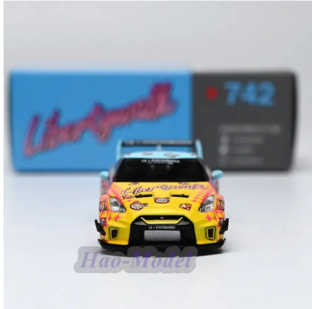 MINIGT 1/64 для LB-Silhouette WORKS GT 35GT RR LBWK модель автомобиля из сплава литая под давлением