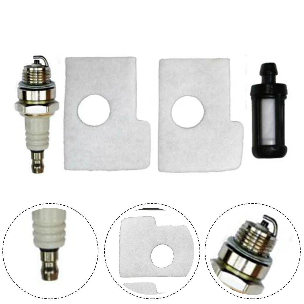 

Chainsaw Service Kit Air Filters Fuel Filter Spark Plug REPLACES BPMR7A For Sthil 017 018 MS170 MS180 Lawn Mower Trimmer Supply