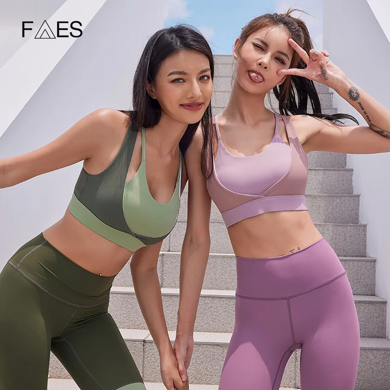 

New Yoga Sportswear Two Piece Set Women Fitness Tops With Shorts Gym Wear Workout Clothing Running Outfits Yoga Set Sportwear