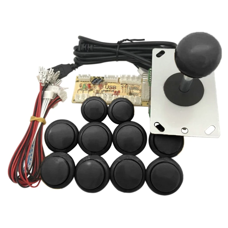

Arcade Rocker Accessories DIY Arcade Game Machine Kit Button Switch Game Machine Accessories
