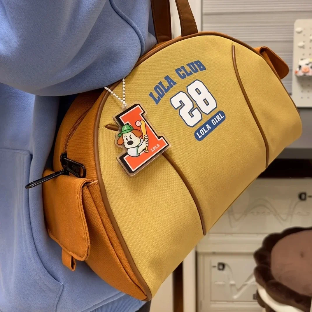 

Vintage American Baseball Tote Storage Bag Shoulder Bags Women Bag Handbag High Capacity Storage Bag Fashion Purse