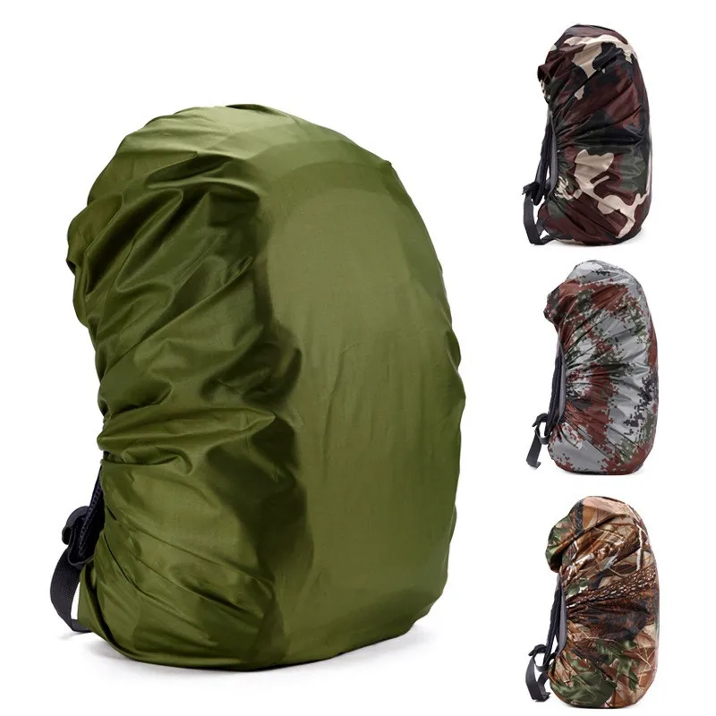 

50-70Lightweight Nylon Water-resistant Waterproof Backpack Rain Cover Raincoat For Camping Hiking Travel Outdoor