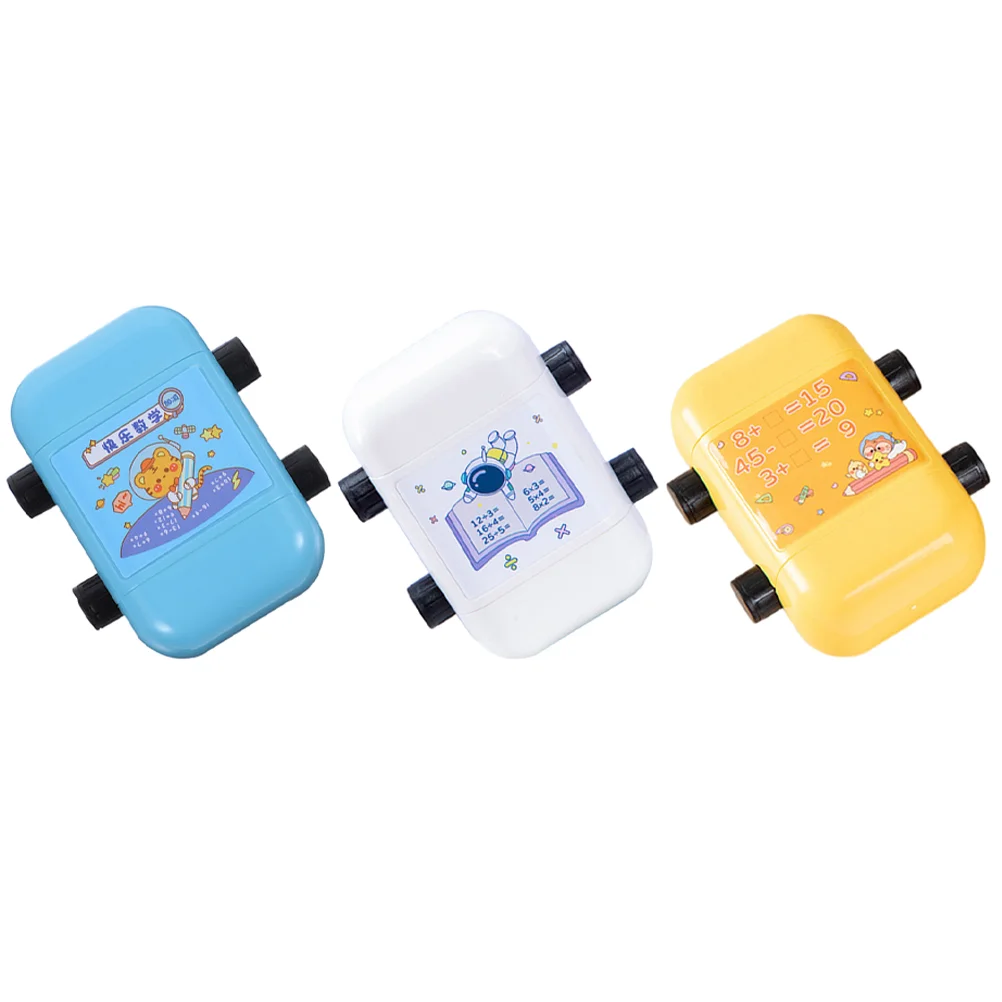 

Subtraction Preschool Supplies Self Inking Stamps Kids Roller Teaching Convenient Rolling Math Training Questions Maker Digital