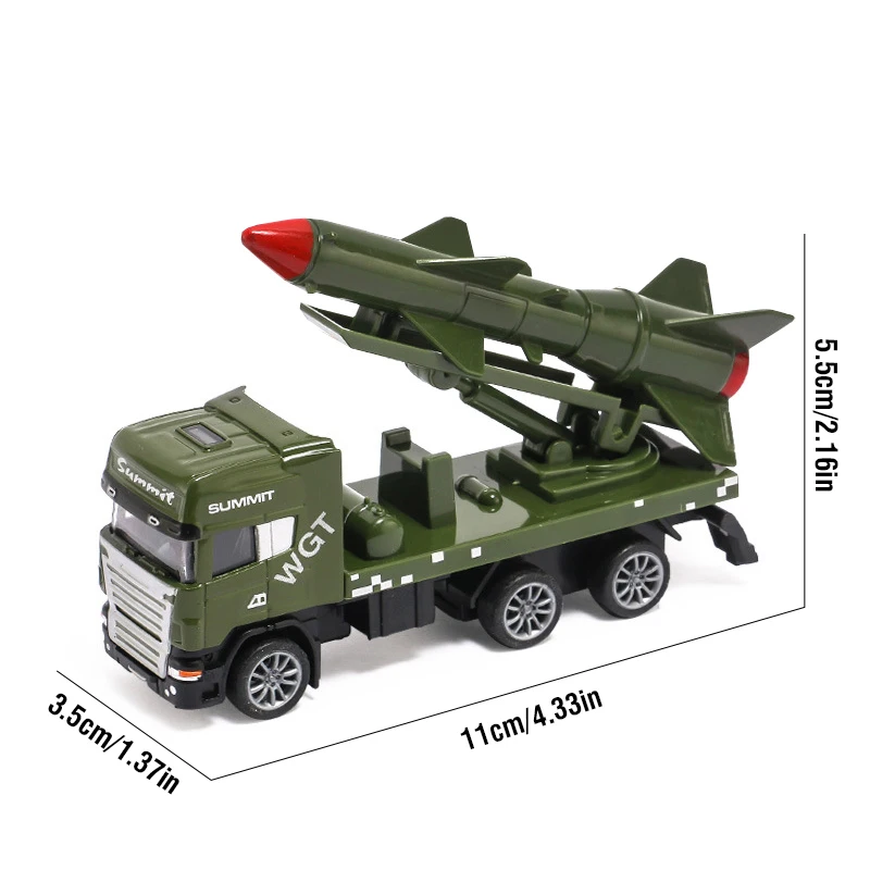 Модель самосвала из сплава 1:64 камуфляжная игрушка раздвижная Коллекционная