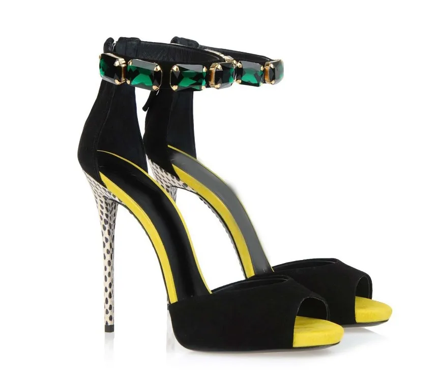 

Женские летние сандалии на молнии, с открытым носком, на высоком каблуке