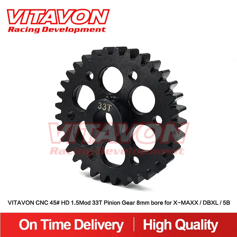 VITAVON CNC45 # HD 1.5Mod 33T зубчатая шестерня 8 мм отверстие для X-MAXX/DBXL/5B