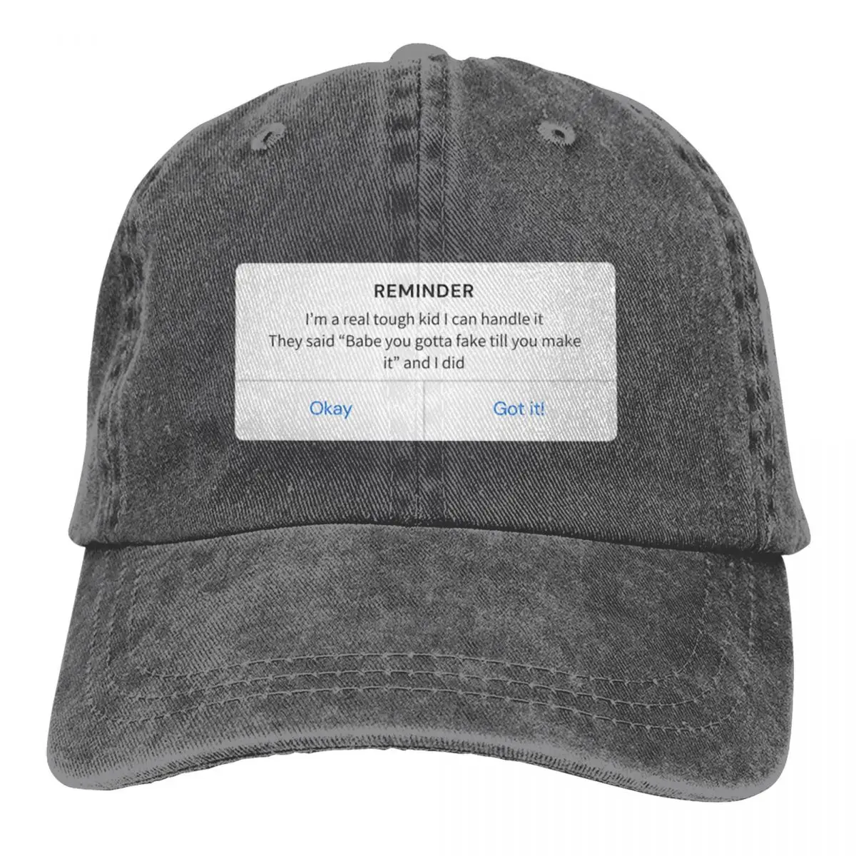 Я могу сделать это с разбитым сердцем TTPD Модная стильная бейсболка