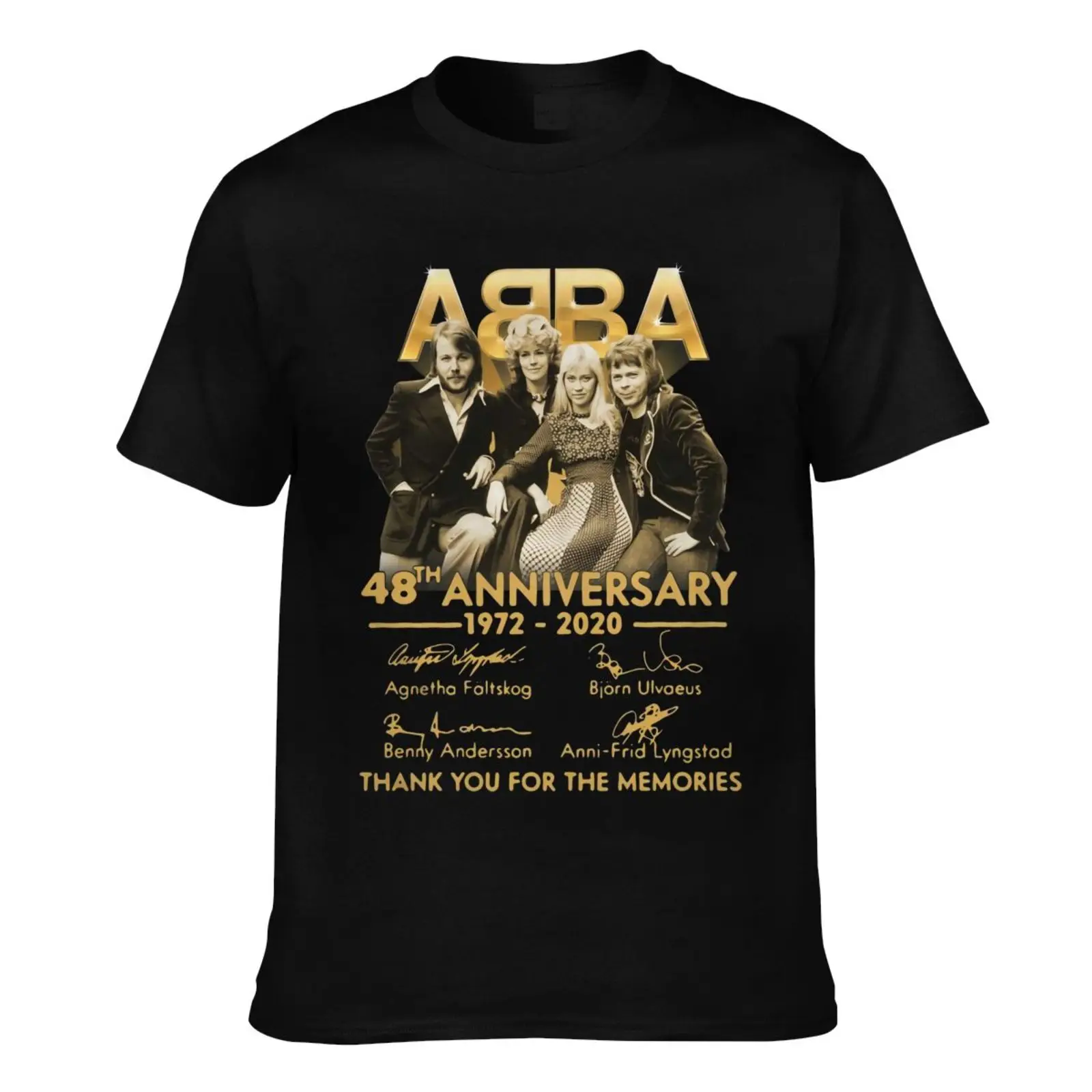 

Футболка Abba Мужская/женская с надписью «Thank 773» на 48-летие