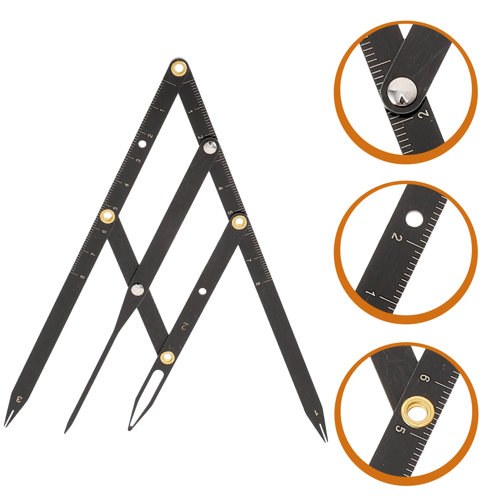 

Линейка для бровей второго поколения, набор для формирования, позиционирование из нержавеющей стали