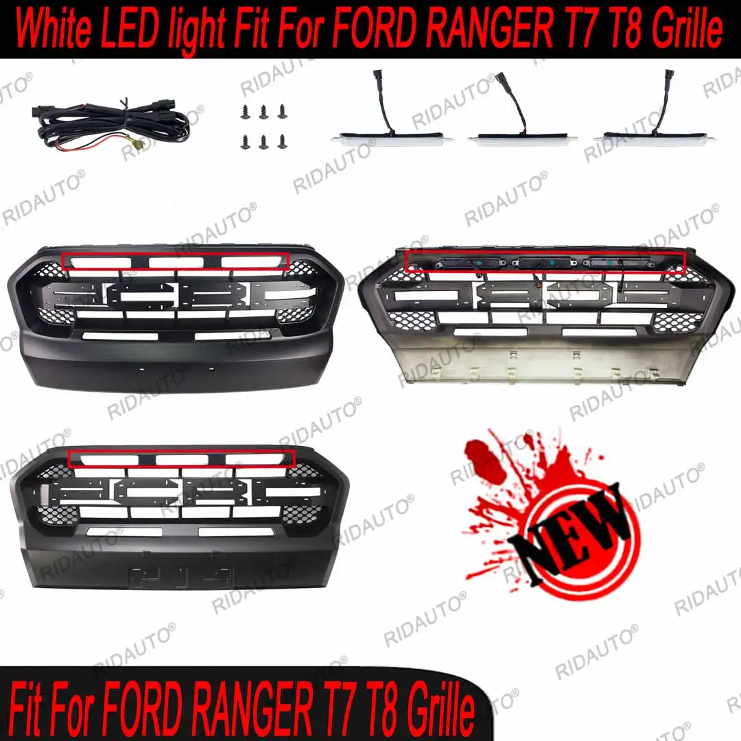 3 шт. комплект светодиодных светильников для HMT Aftermarket Raptor решетка подходит 2015-2021