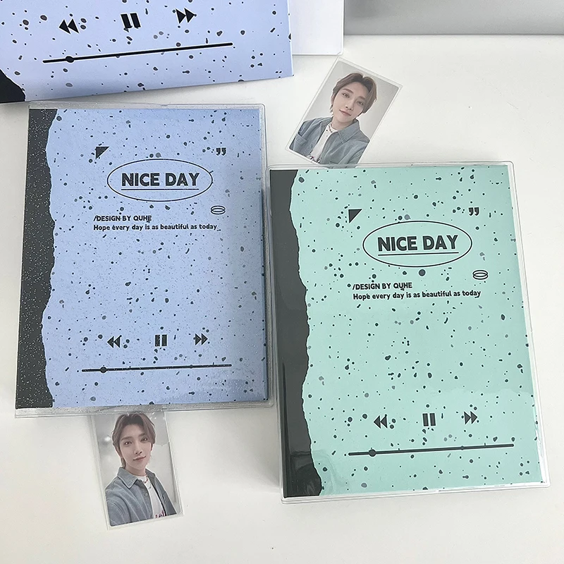 

Refills Book Postcards New Album Cover Hard Photo Collect Binder Kpop Sticker Organizer Bandage Sharkbang Arrival Ring
