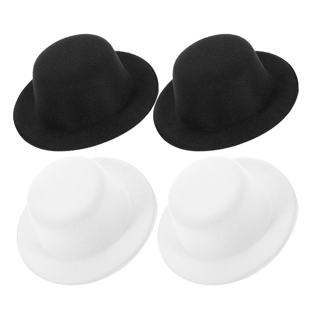 6pcs/4pcs Crown Hats Mini Doll Hats 