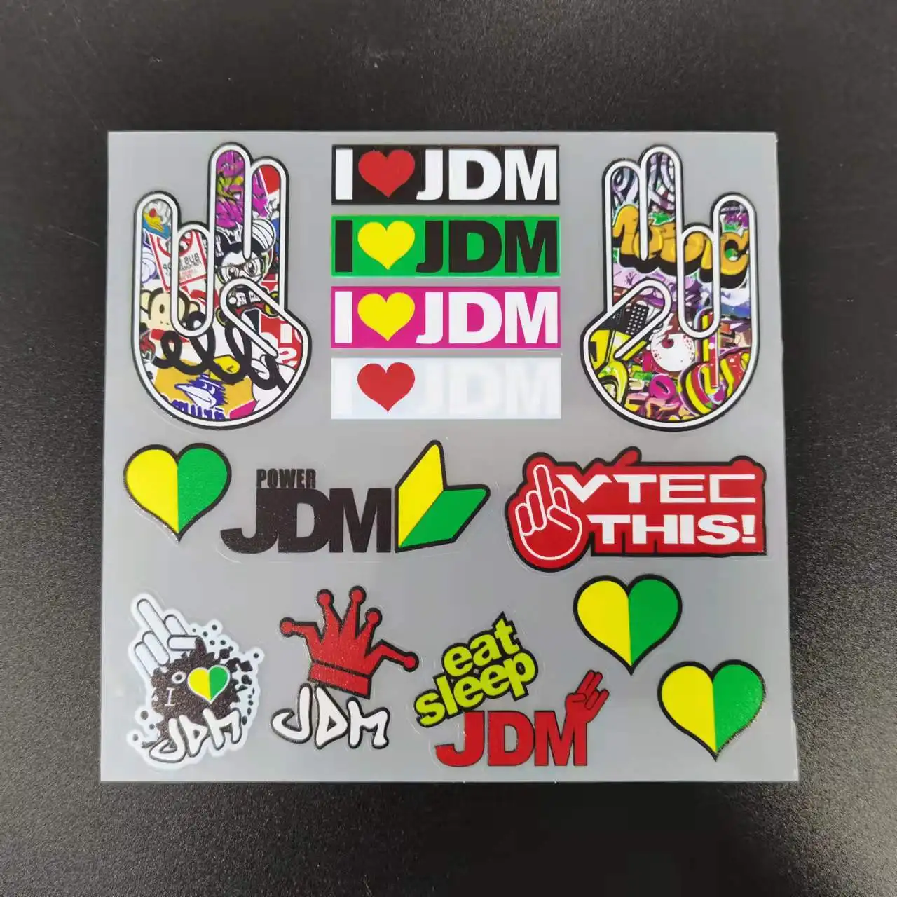 

Reflective OSAKA JDM Style Car Sticker for Toyota Honda Nissan Mazda Mitsubishi Accessories Motorcycle Decals