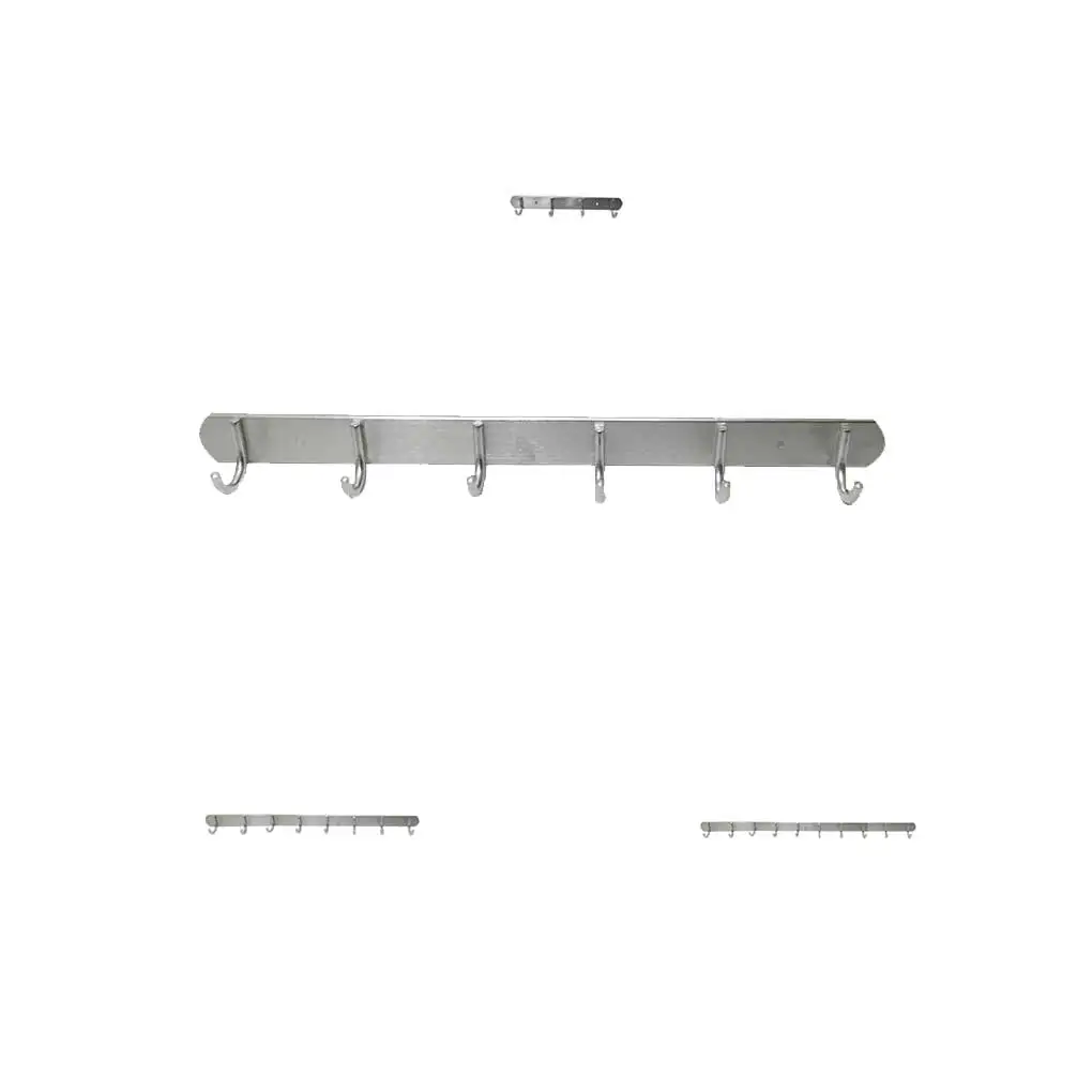 

Multi Hooks Door Organizer Bedroom Coat Rack Hanger Wall Mounted Storage Holder Bags Hanging Household Accessories