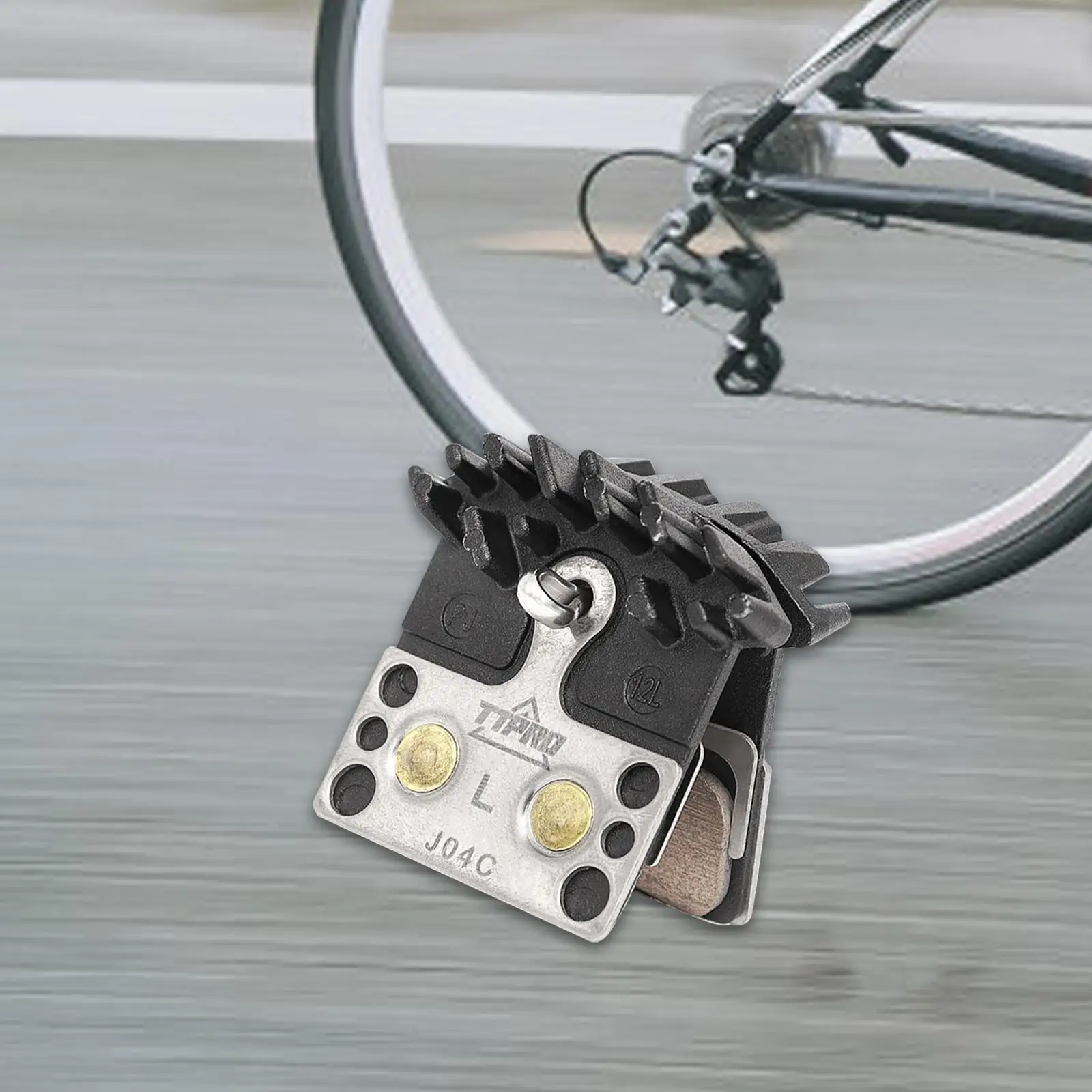 Bike Disc Brake Pad Spare Parts Wear Resistant Portable Riding Bicycle Cycling for Br-m6000 Br-m675