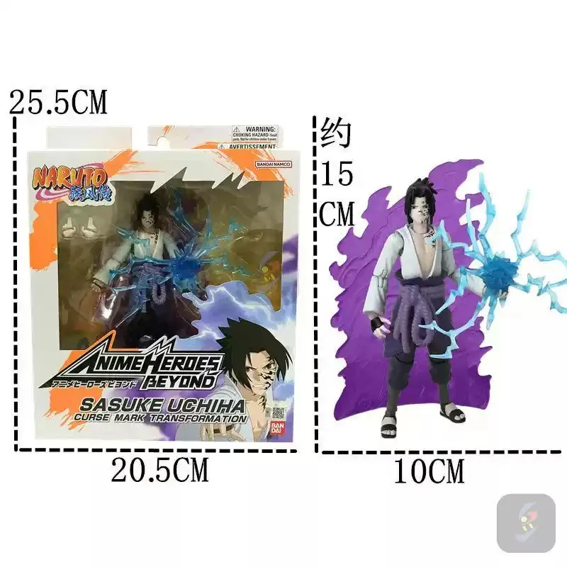 Фото Оригинальные фигурки BANDAI в наличии: Наруто, Минато, Сакура, Саске, Какаши — подвижные аниме-персонажи, модели для сборки, игрушки. №3