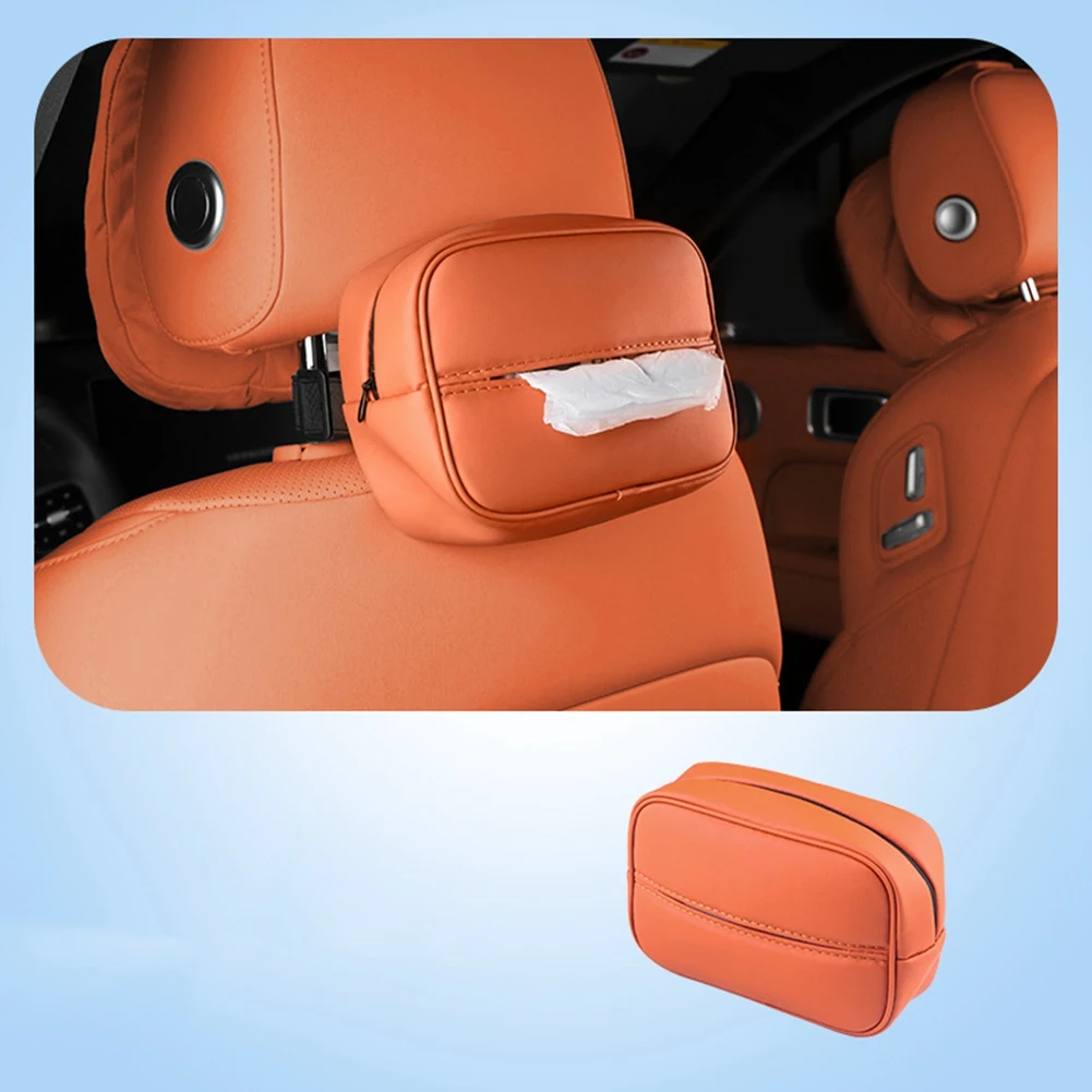 Для LEADING IDEAL Lixiang L7 L8 L9 2022 2023 автомобильная сумка для салфеток подголовник