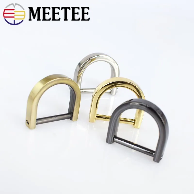 4/10 шт. Meetee 1 5/2 см металлическая сумка ремень O D кольцо пряжки съемный винт Съемный
