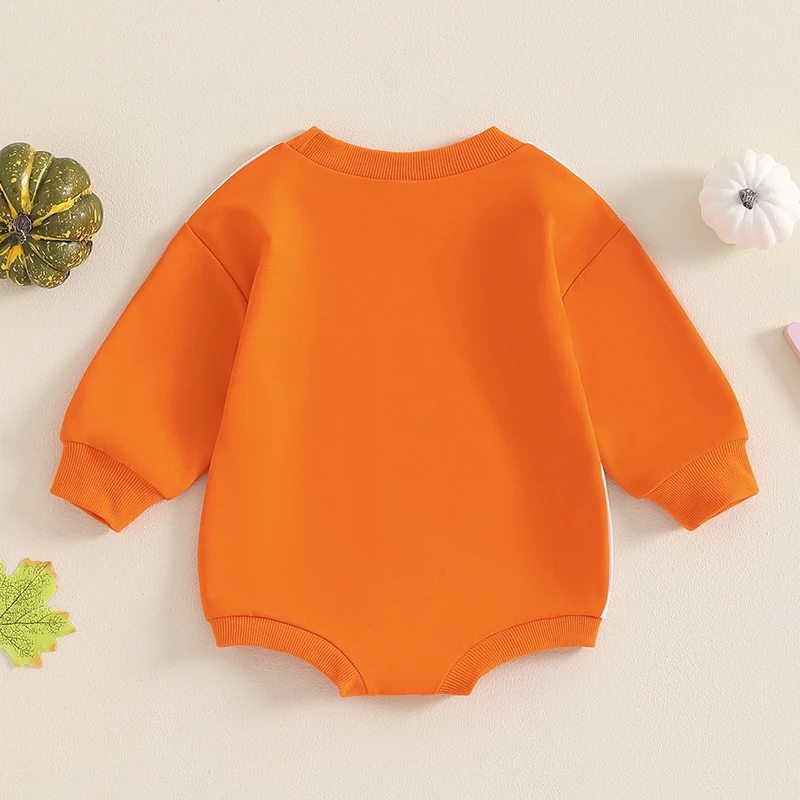 Костюм для новорожденных мальчиков и девочек на Хэллоуин комбинезон с длинным