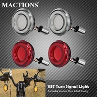 motorcycle 1157 bullet style turn signal conversions led panel light for harley touring breakout cvo road glide fat boy softail