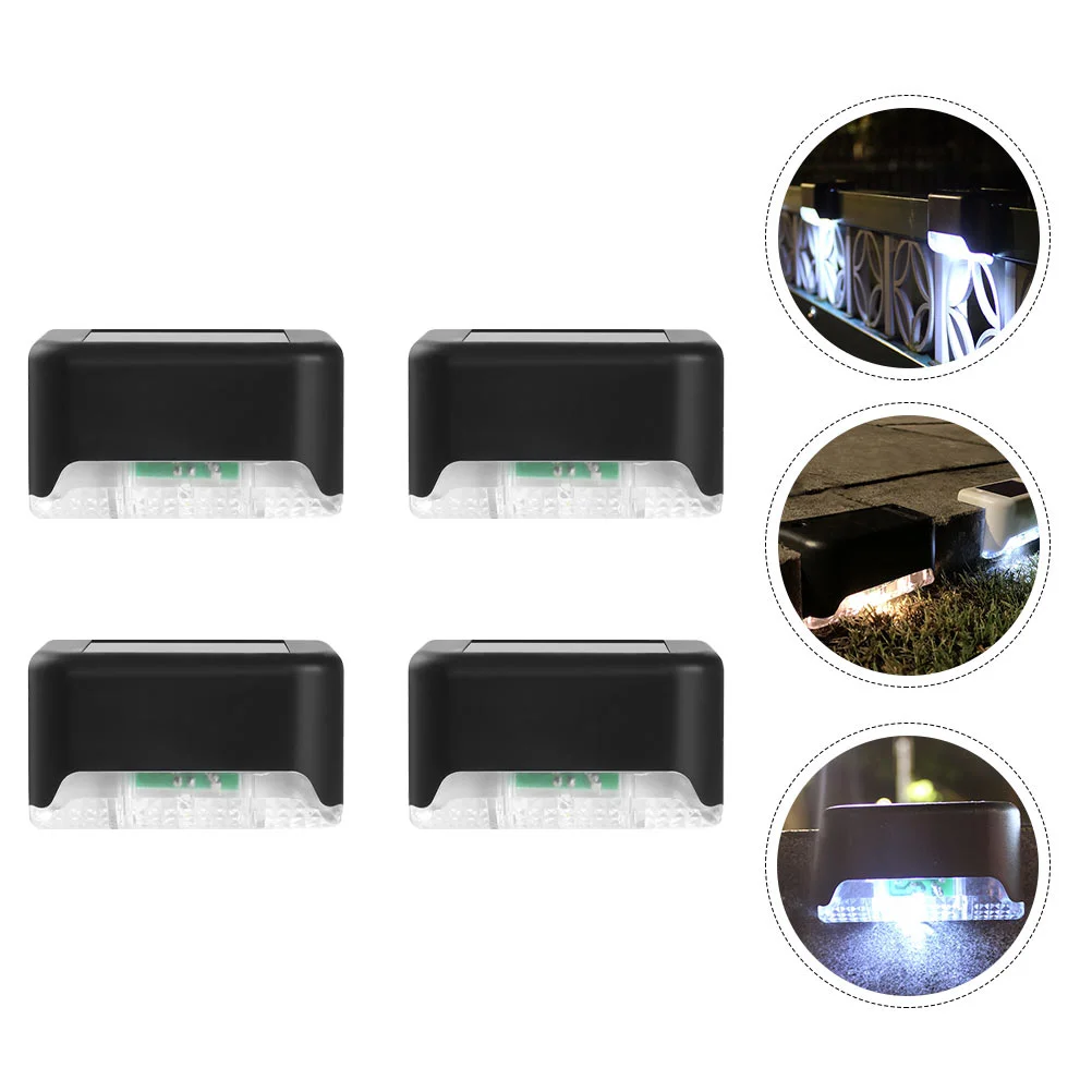

4Pcs Waterproof Garden Lamp LED Solar Light Outddoor Fence Light Adornment