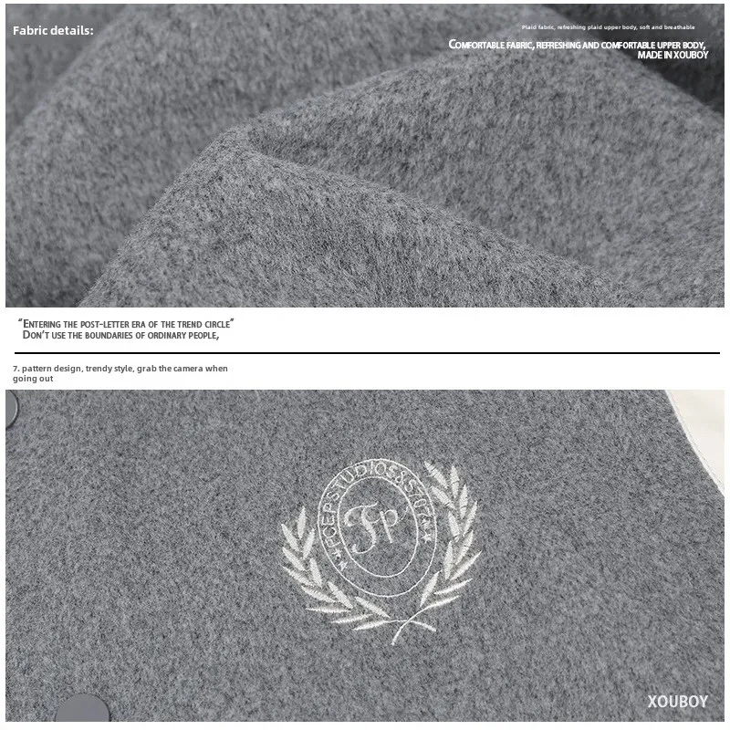 Qinglin Мужская винтажная бейсбольная куртка в американском стиле с вышивкой