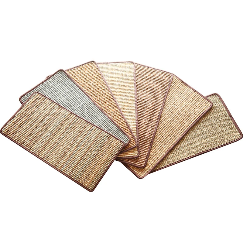 

Pet Cat Mat Never Wear Out Pet Beds for Cat Sisal Cat Nest Sturdy Cat Paw Pads Plant Material Cat Pot Protect Furniture Non-slip