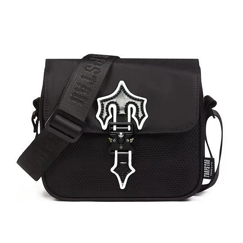 

Trapstar Bag Luxury Men Shoulder Wallet Black and Blue 1:1 Top Quality London High Street Four Season Fashion Women Crossbody