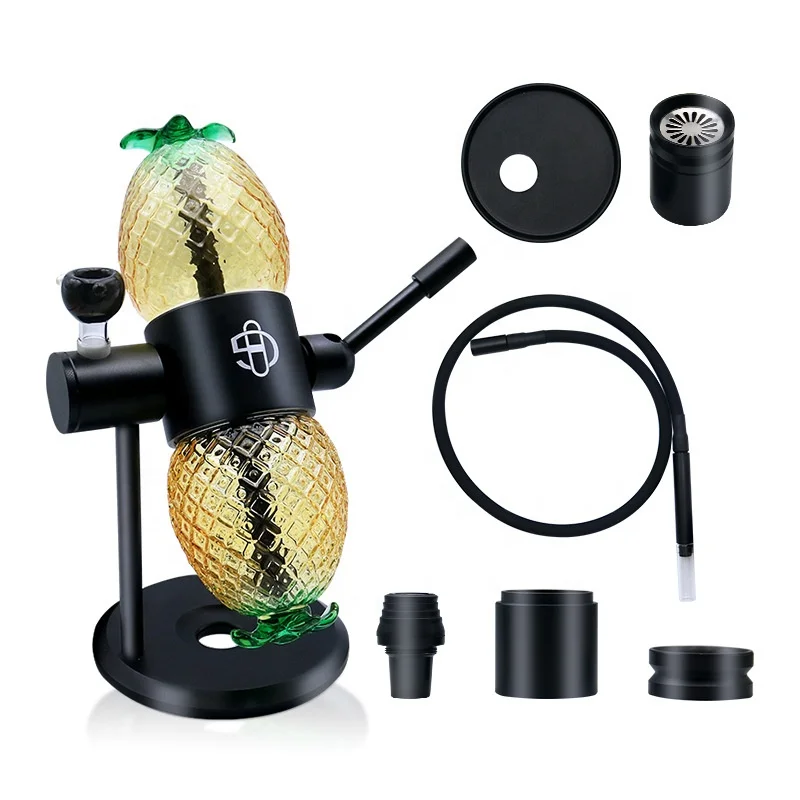 

Glass 360 pineapple Gravity Shisha Hookah