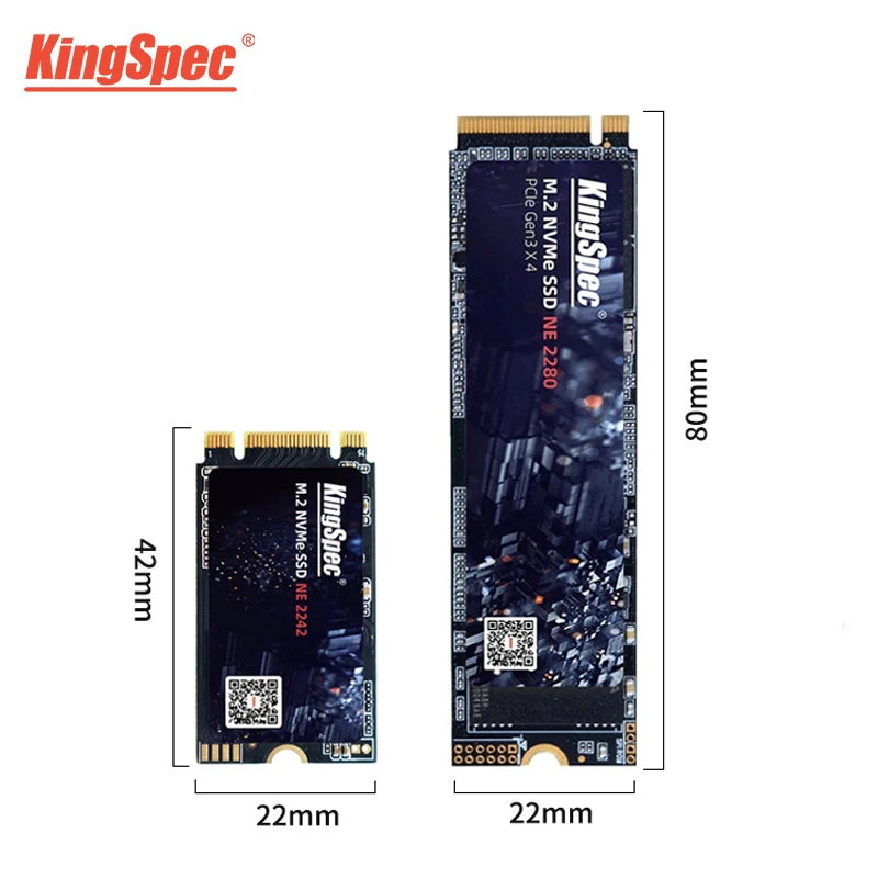 Жесткий диск KingSpec M2 SSD PCIe 3 0 128 ГБ 256 512 ТБ 2 NVMe 2280 мм M.2 жесткий для ноутбука и