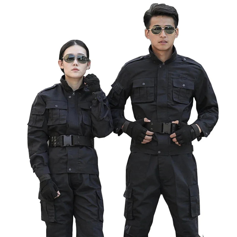 

Black Military Uniform Tactical Suit Combat Shirt Uniforms Uniforme Militar Tatico Multicam Clothing Hunting Clothes Men