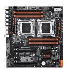 Материнская плата X79 Dual 8D X79 с двумя CPU LGA 2011 Xeon E5 DDR3 133316001866 МГц 256 ГБ M.2 NVME SATA3 USB3.0