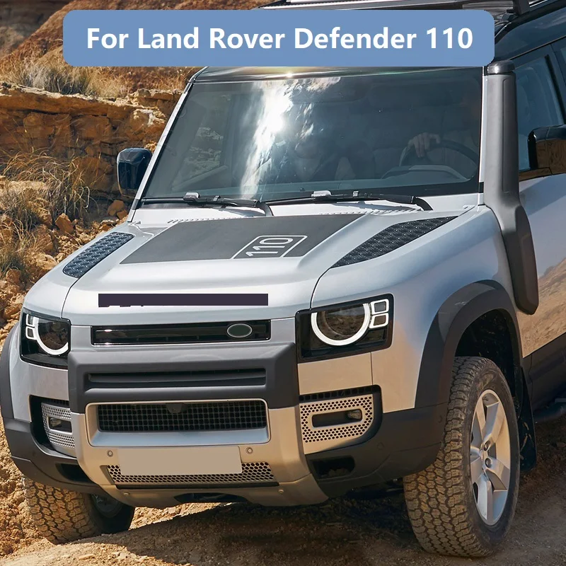 Для Land Rover Defender 110 2020-2023 автомобильная большая матовая черная спортивная наклейка