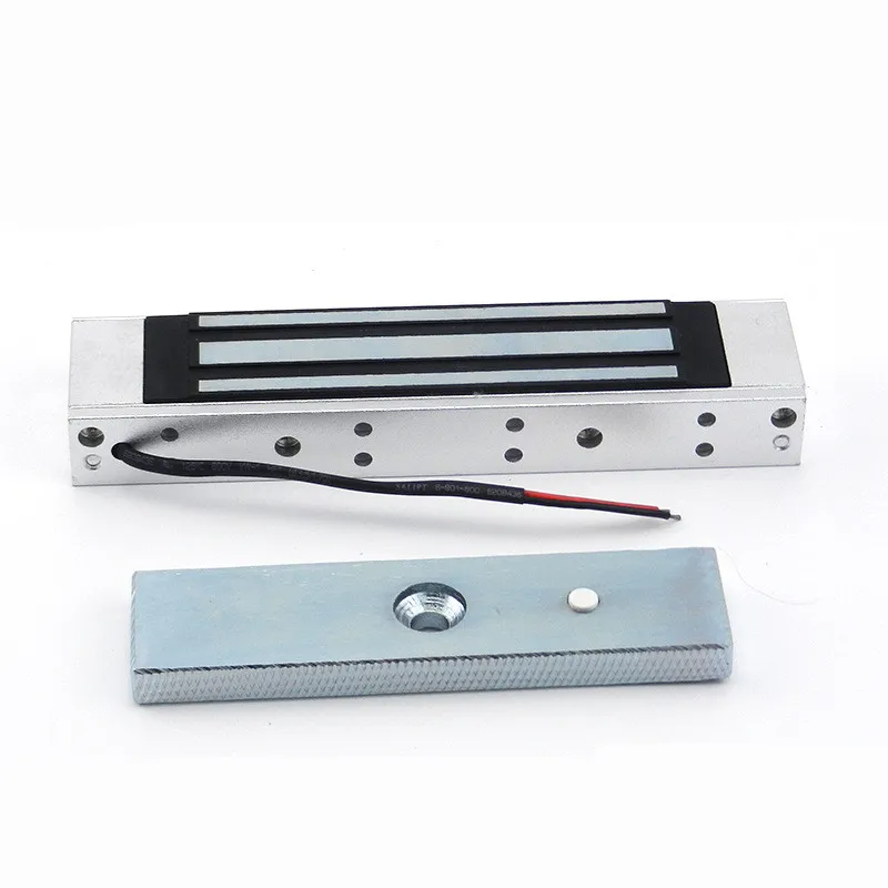 

Электромагнитный замок для контроля доступа, 180 кг одна дверь, водонепроницаемый магнитный замок, 12 В постоянного тока, железная дверь, дере...