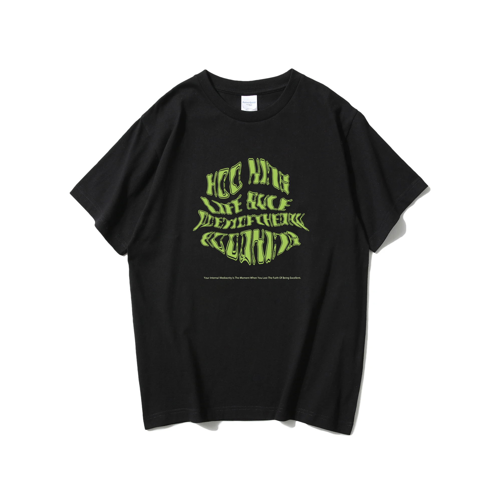 

Streetwear Harajuku T-Shirt Men'S Hip-Hop Cartoon Korean Print T-Shirt Harajuku 240g Cotton 2022 Summer Loose Short-Sleeved