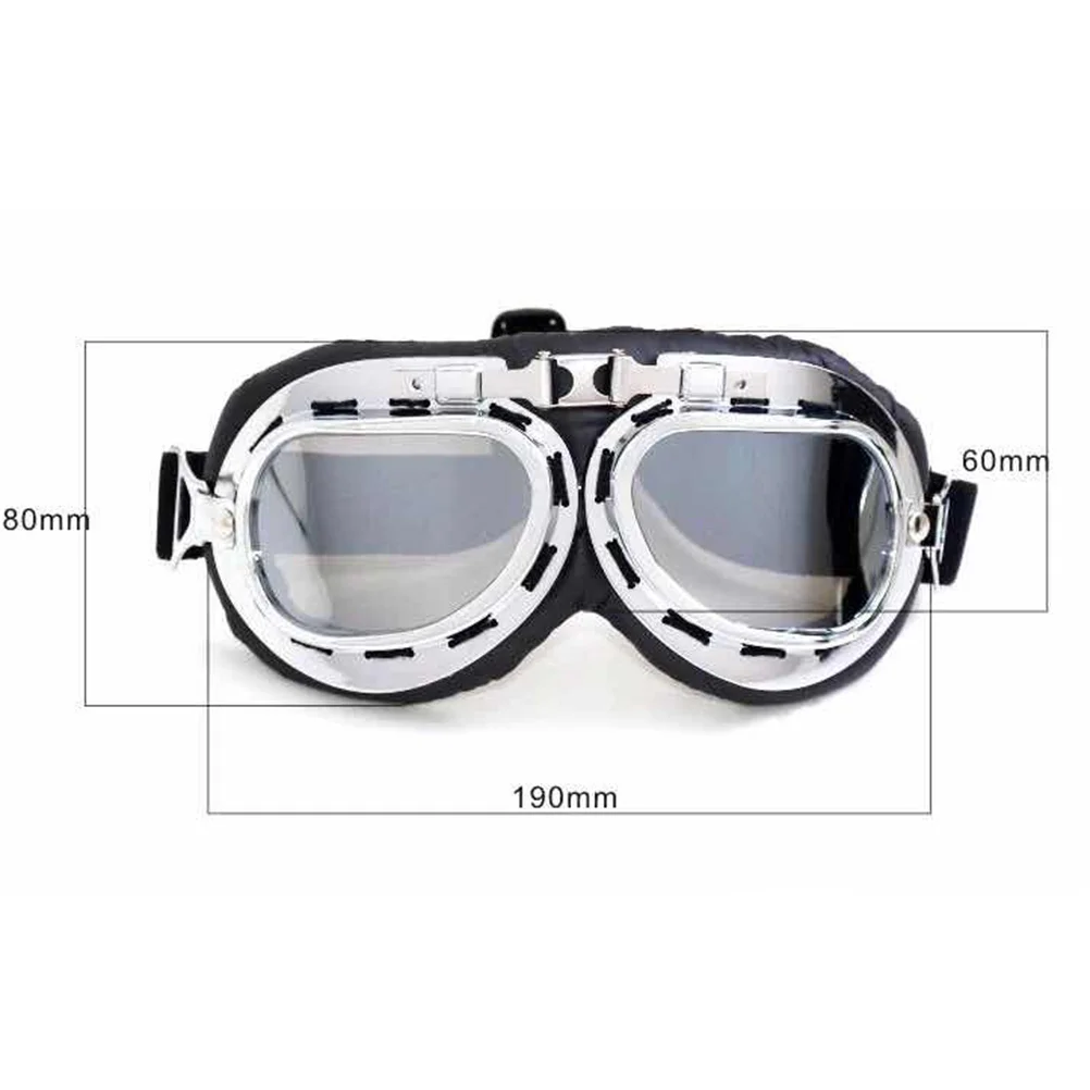 

WWII RAF Pilot Style Motorcycle Biker Bike Biker Motocross ATV Scooter Cruisers Chopper Sun UV Goggles