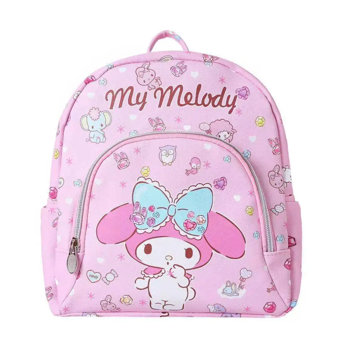 

Sanrio милый мультяшный кавайный детский школьный рюкзак Cinnamoroll Mymelody для начальной школы Модный повседневный рюкзак для девочек