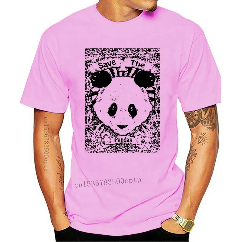 

Новая Camisa Save the Pandas, negra o blanca