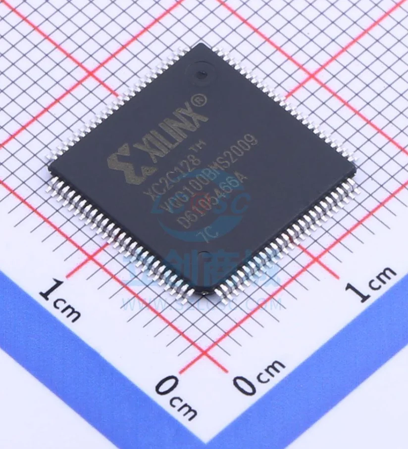 

XC2C128-7VQG100C Package LQFP-100 New Original Genuine Programmable Logic Device (CPLD/FPGA) IC Chip