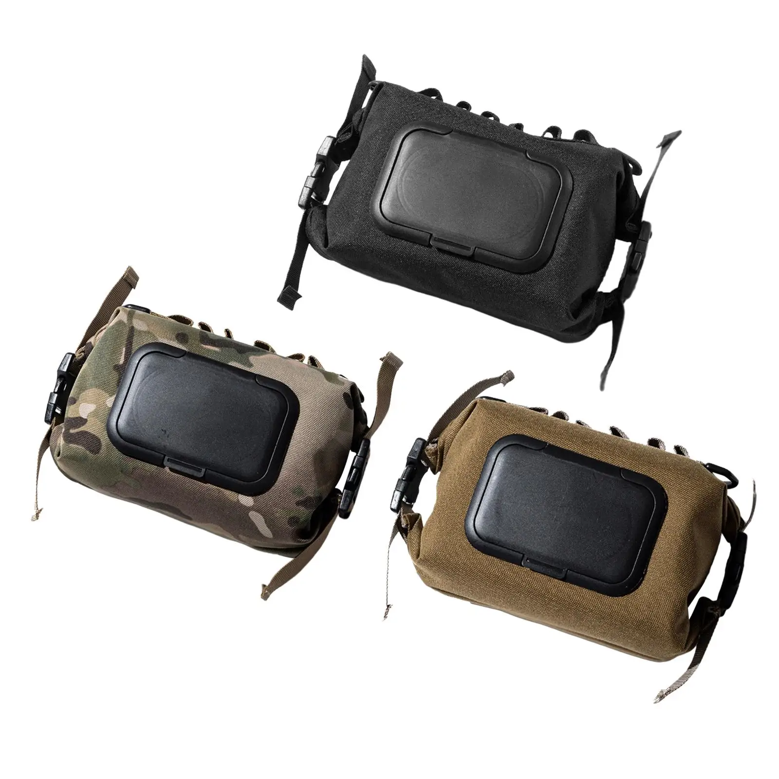 

Outdoor Camping Tissue Box Dispenser Box Waterproof Portable Hanging Napkin Holder Container Canvas Bag for Picnic Travel Hiking