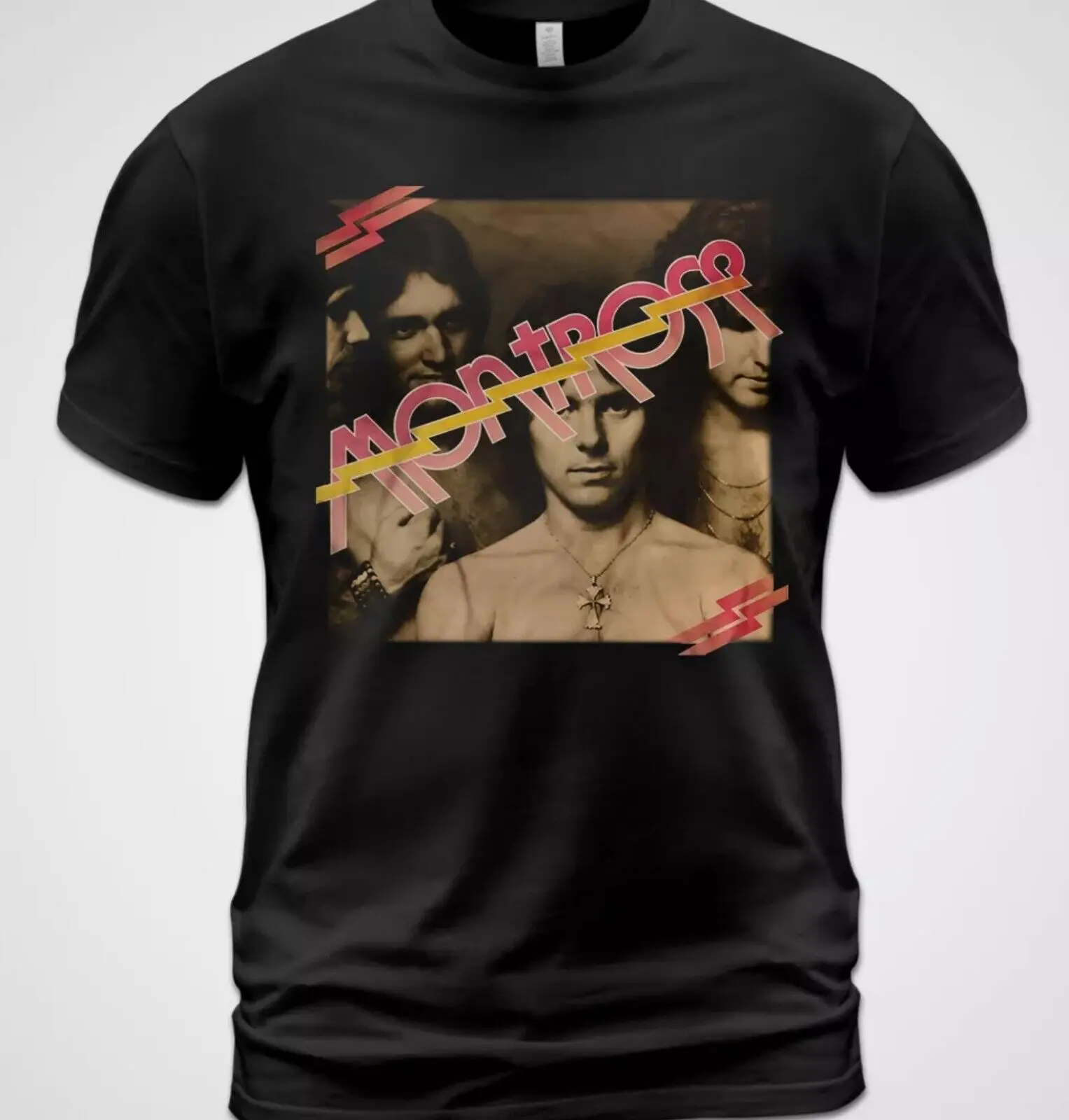 Хлопковая футболка The Very Best of Montrose альбомная Ronnie