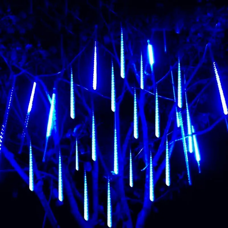 

Solar Meteor Shower LED Fairy String Lights Garlands Christmas Decorations for Home Outdoor New Year Decor Navidad Garden Lights