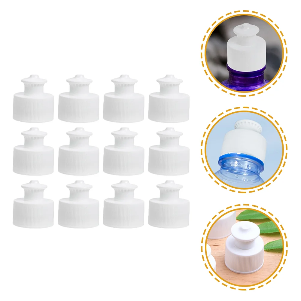 

Bottle Water Cap Push Caps Replacement Sports Lid Soda Reusable Bottles Screw Lids Twisted Non Spill Sealing Repl Squirt