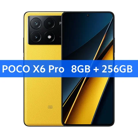 POCO X6 Pro 5G 6,67 "1,5 K Flow AMOLED DotDisplay 64MP camera Dimensity 8300-Ultra глобальная версия 67W turbo charging