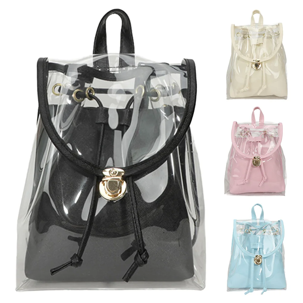 Универсальная желейная сумка из ПВХ, большая вместимость, прозрачный ...
