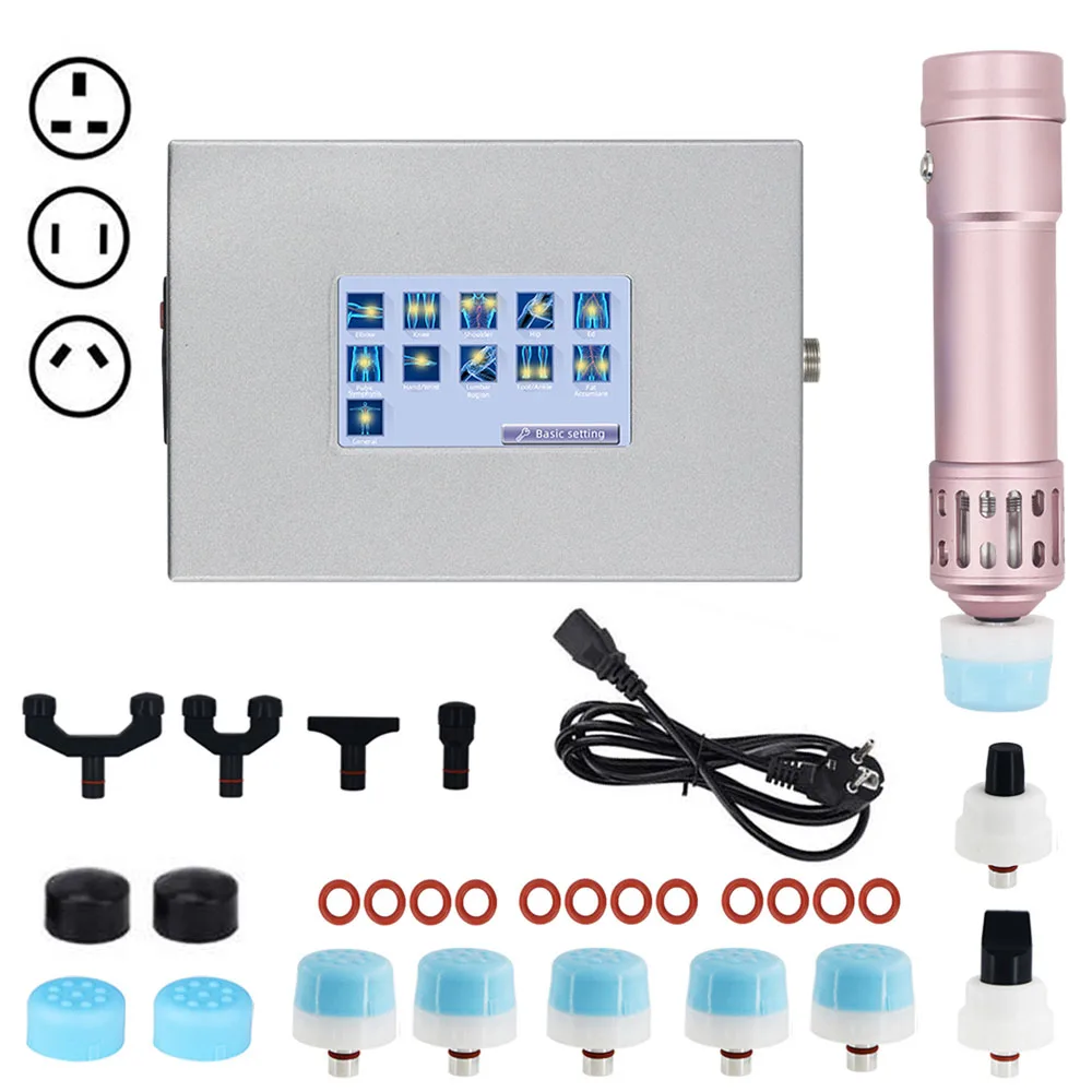 

Shockwave Therapy Machine ED Traetment Relaxation Extracorporeal ShockWave Physiotherapy Instrument Pain Relief Chiropractic Gun