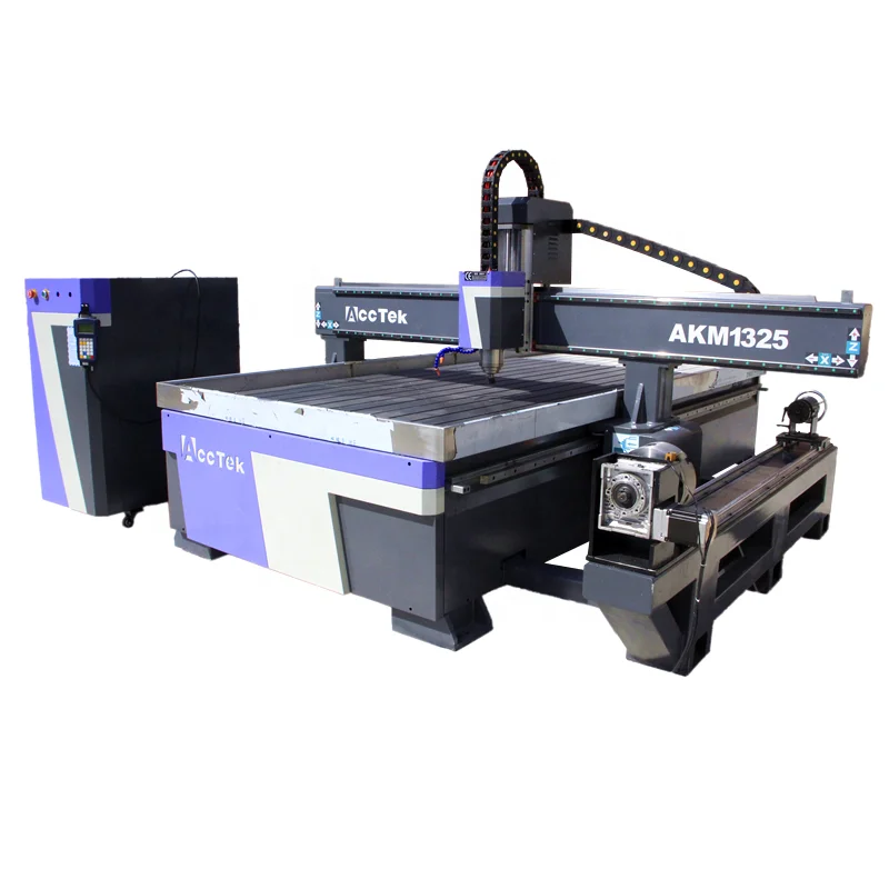 

CNC Engraver Wood Router Machine 3Kw Spindle Support 2-in-1 Plate Carving With Cylindrical Material Engraving Rotary