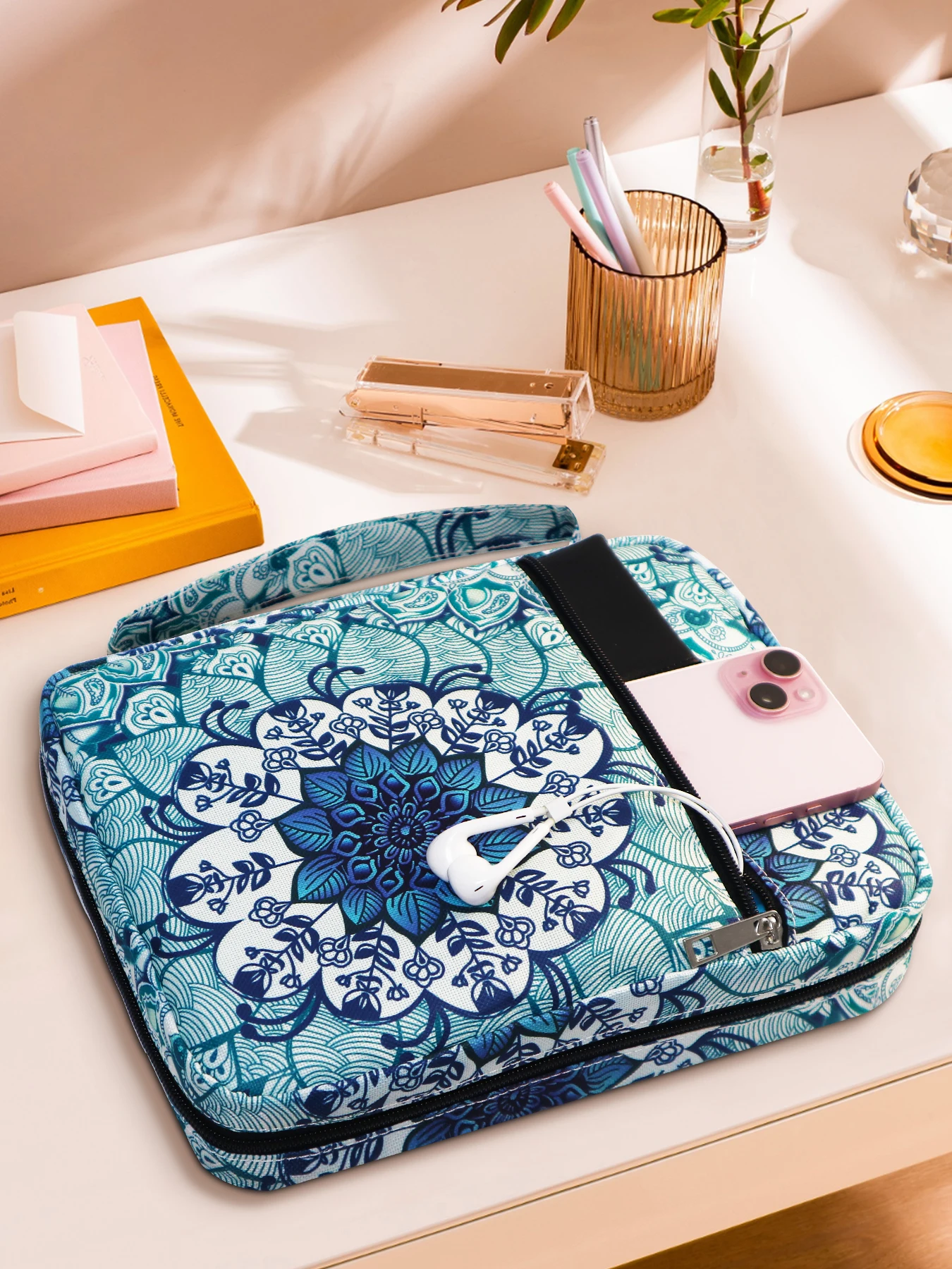 Обложка для Библии Цветочная Библия фотоальбом с ручкой и карманом ежедневник